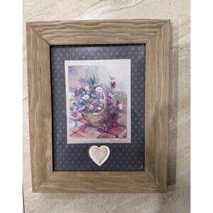 Figi Graphics LV-115 Wood Wall Picture Frame Brown Matted 11x15 Fits 8x12
